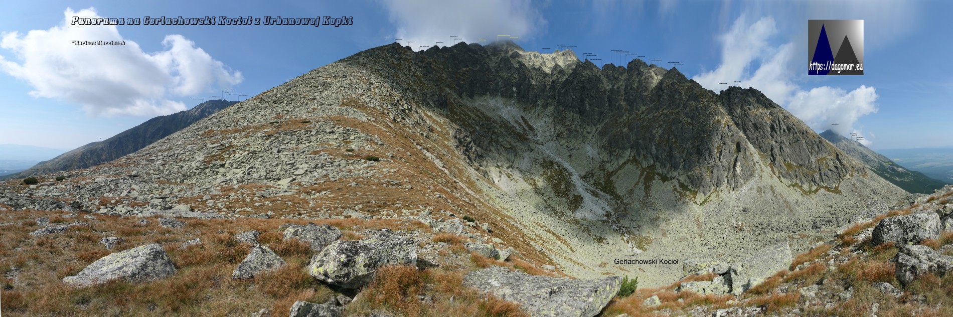 panorama z Urbanowej Kopki